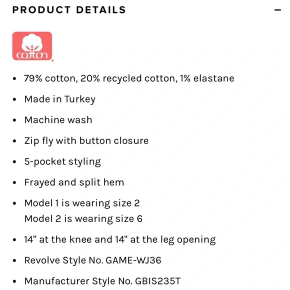 Good American Good Boy Jeans - Picture 5 of 6